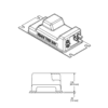 36-48 Volt Input, 13 Volt, 20 Amp Output Voltage Reducer | SKU 12-13D020T08-00