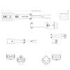 One-2-All SB-50 to Yamaha 3-Pin Diamond Adapter | SKU 34-0212a61-05