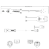 One-2-All SB-50 to Star EV 36 Volt Yellow Adapter | SKU 34-0212a61-06
