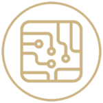 Circuit w Circle Icon