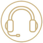 Headset Icon Circle