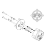 Yamaha 2-Pin Nabson Style Receptacle | SKU KITS0010