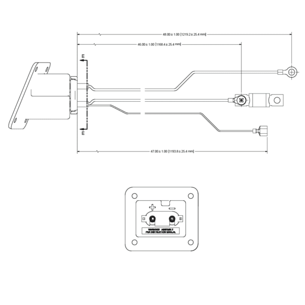 E-Z-GO 48/72 Volt TXT Plug Receptacle Kit | SKU KITS0165