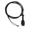 Accusense Charge Hardwired Output Cord with Red SB50 Connector | SKU KITS0247