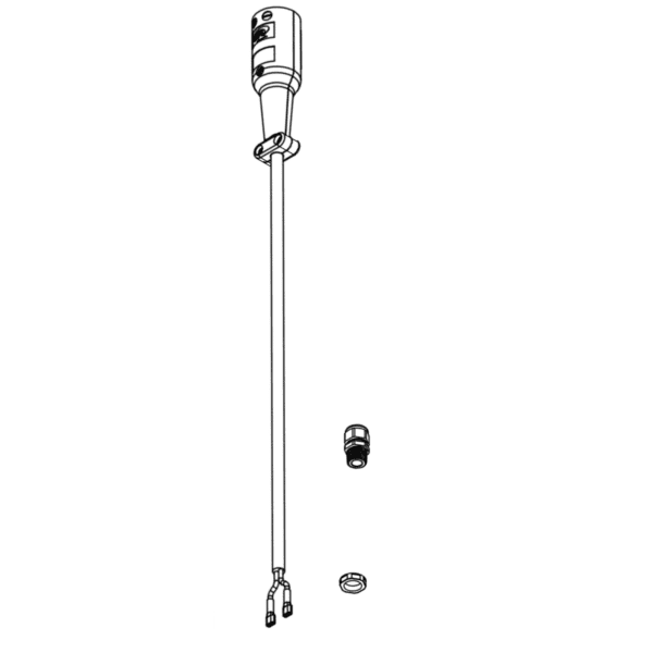 Accusense Charge Hardwired Output Cord with Club Car Round Connector | SKU KITS0249