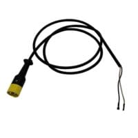 Accusense Charge Hardwired Output Cord with Star EV Yellow Connector | SKU KITS0257
