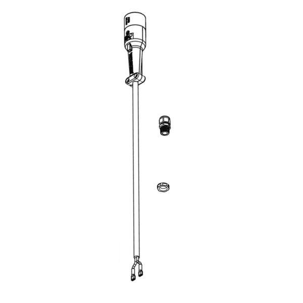 Accusense Charge Hardwired Output Cord with Star EV Yellow Connector | SKU KITS0257