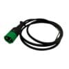 Accusense Charge Hardwired Output Cord with Star EV Green Connector | SKU KITS0259