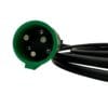 Accusense Charge Hardwired Output Cord with Star EV Green Connector | SKU KITS0259