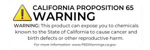 Proposition 65 Warning Label